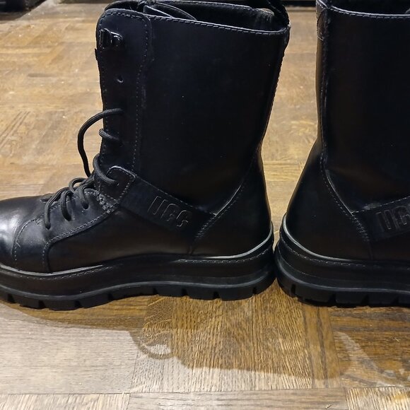 UGG Women's Sheena Platform Combat Boots - Picture 4 of 11